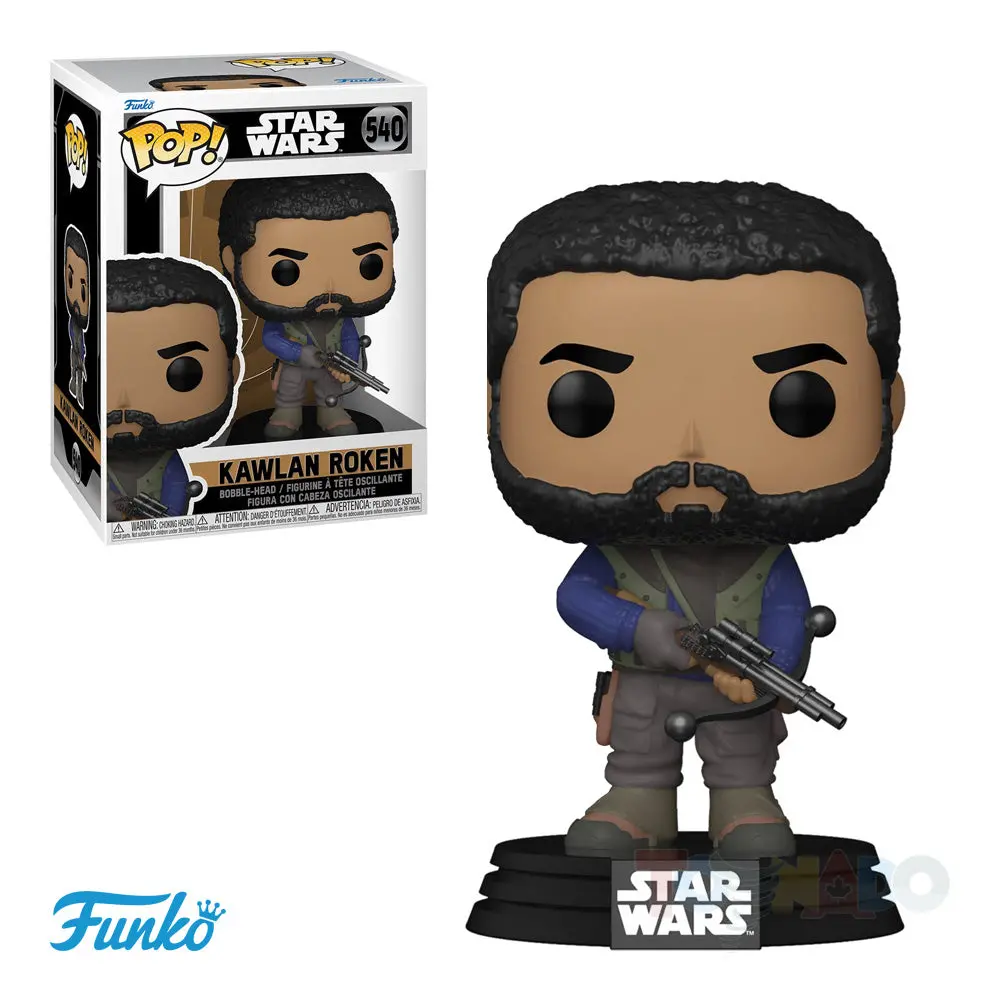 Funko Pop! Star Wars #540 - Star Wars: Obi-Wan Kenobi - Kawlan Roken Vinyl Figure (64559) Low Stock 1