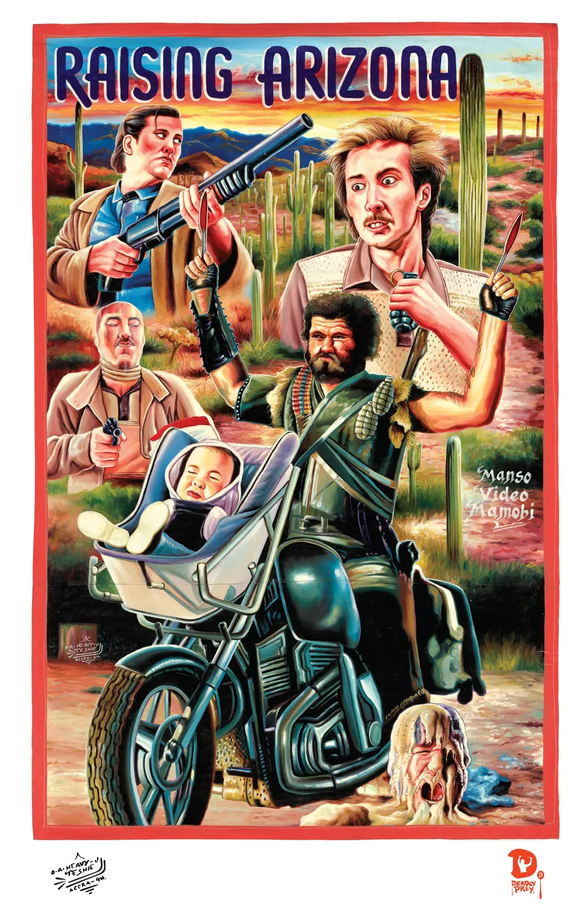 Raising Arizona (High Quality Print) - Heavy J 1
