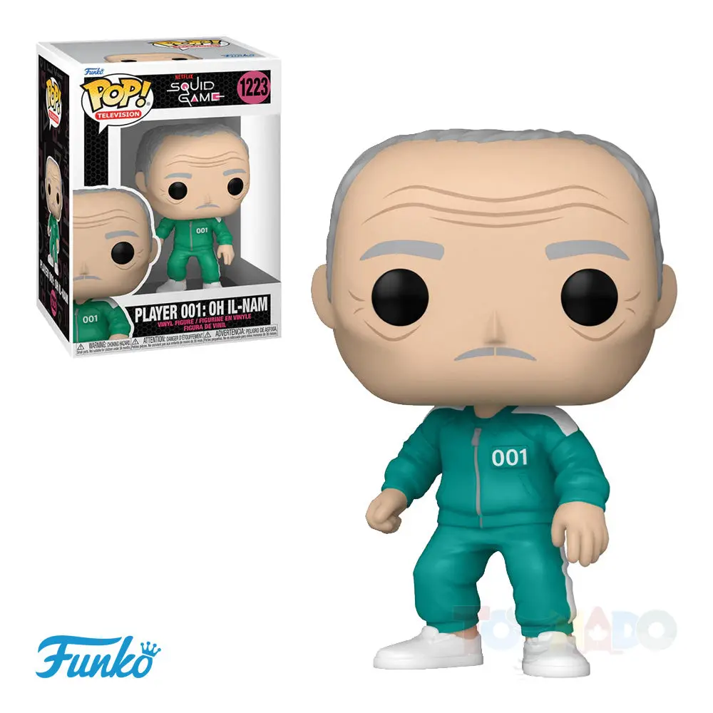 Funko Pop! Television #1223 - Squid Game - Player 001: Oh Il-Nam Vinyl Figure (64796) 1