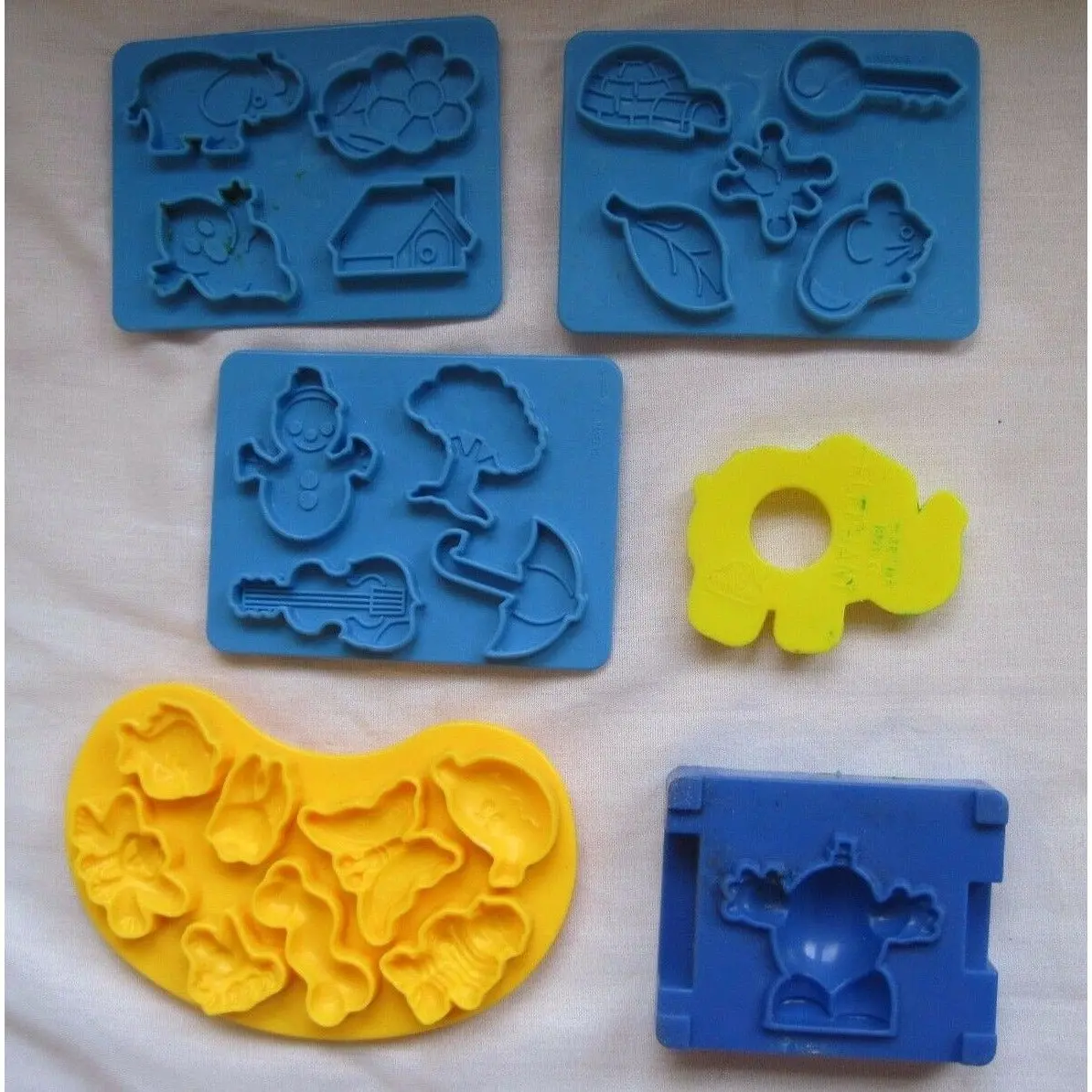 Playdoh Sesame Street Abcs Company Parts Pieces 1973 Kenner Elephant 241 Vintage 1