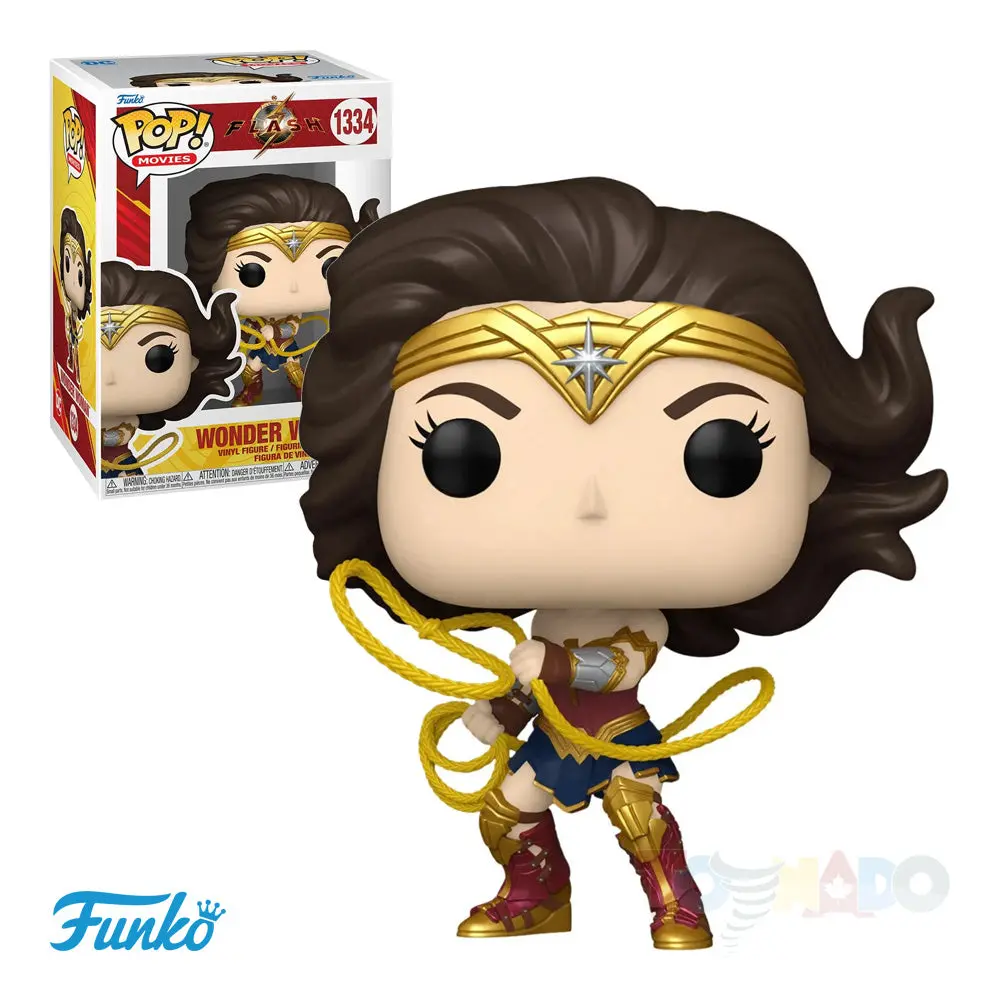 Funko Pop! Movies #1334 - The Flash (2023) - Wonder Woman Vinyl Figure (65593) Low Stock 1