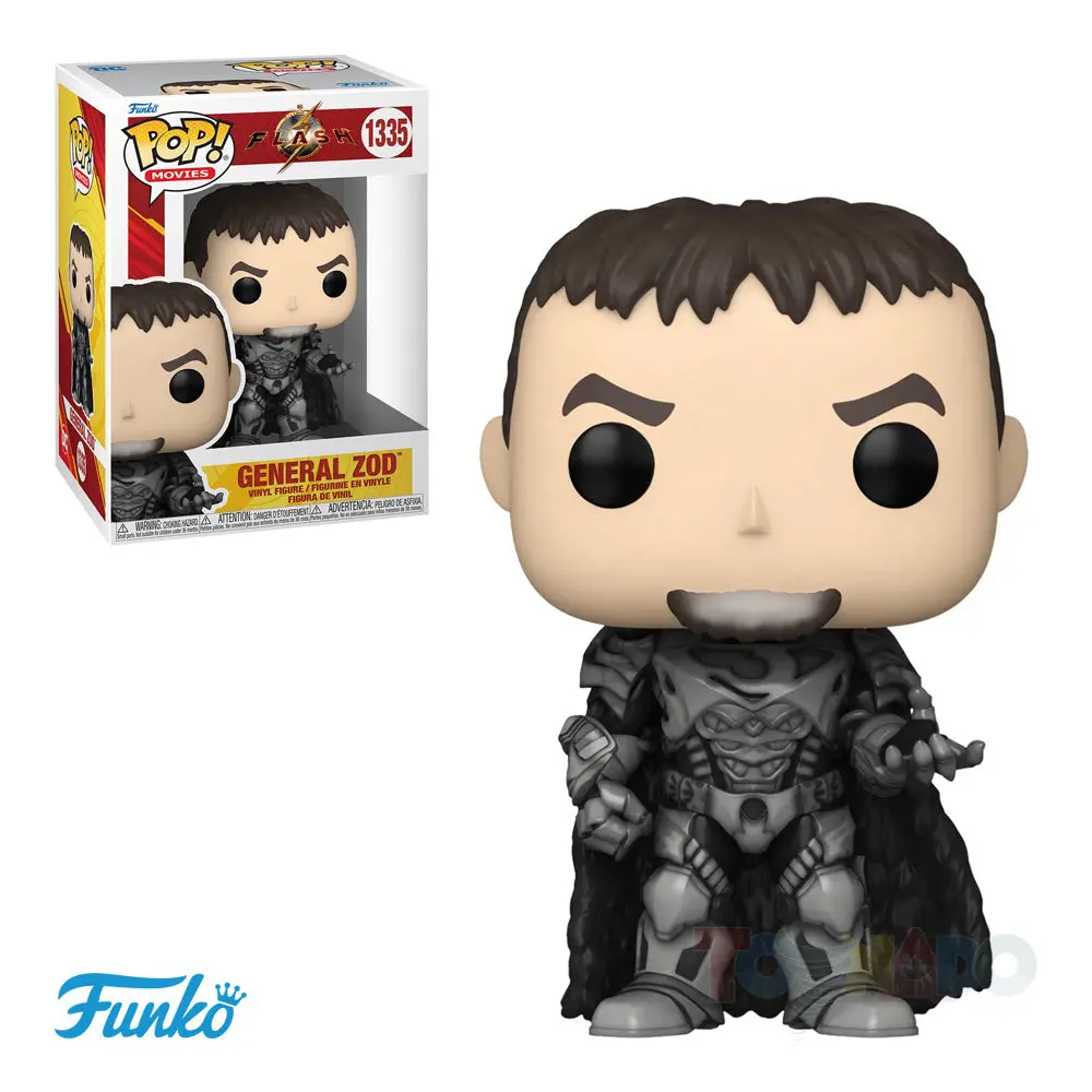Funko Pop! Movies #1335 - The Flash (2023) - General Zod Vinyl Figure (65594) 1
