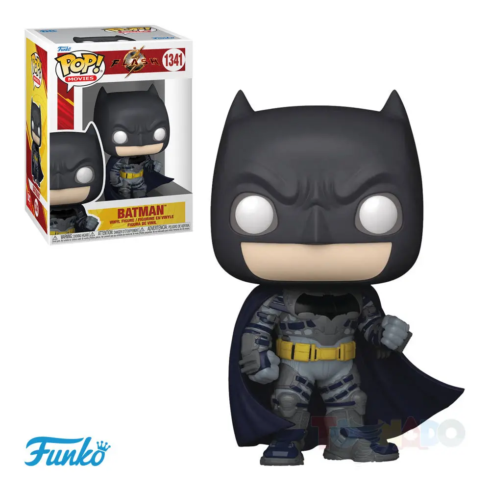Funko Pop! Movies #1341 - The Flash (2023) - Batman (Armor Suit) Vinyl Figure (65601) 1