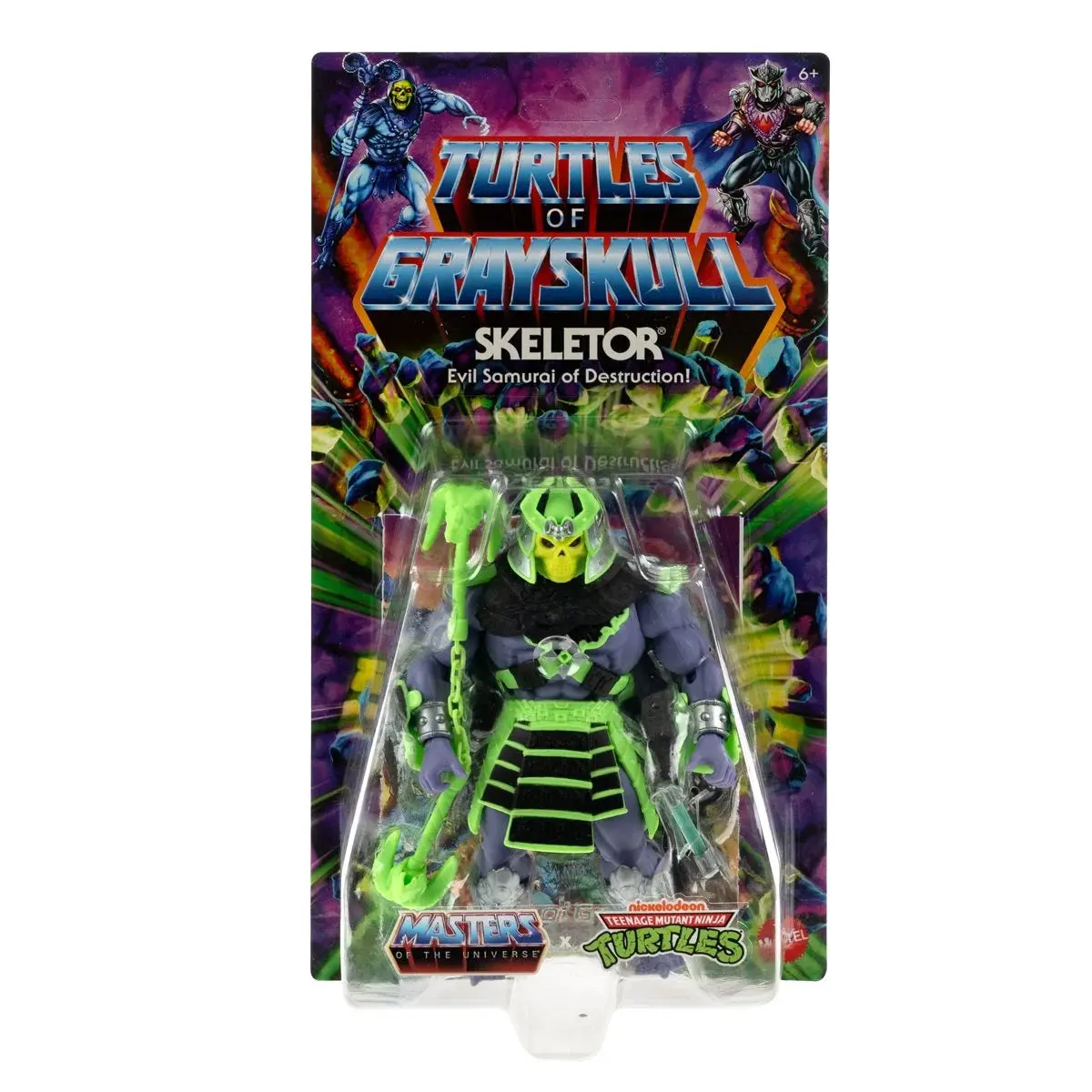 Turtles Of Grayskull (Motu V Tmnt) - Skeletor Action Figure (Hth14) 1