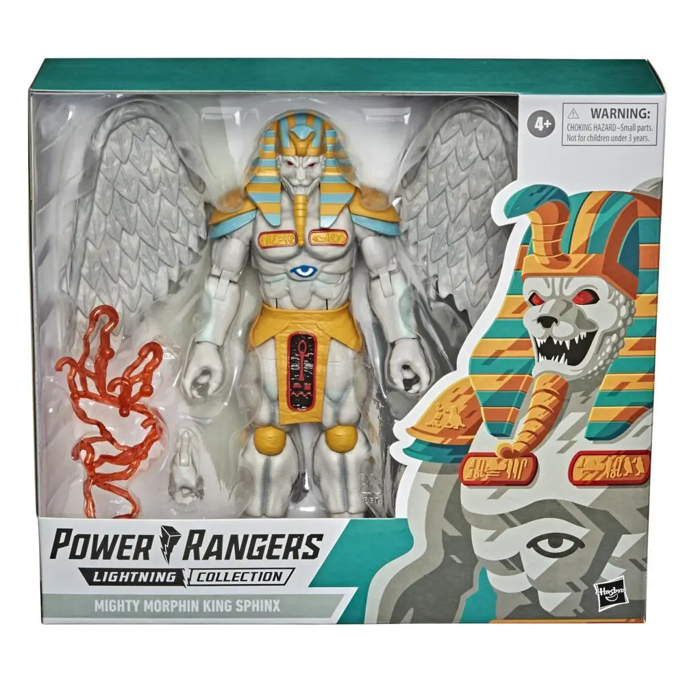Power Rangers Lightning Collection - Mighty Morphin King Sphinx Action Figure (F0542) Low Stock 1
