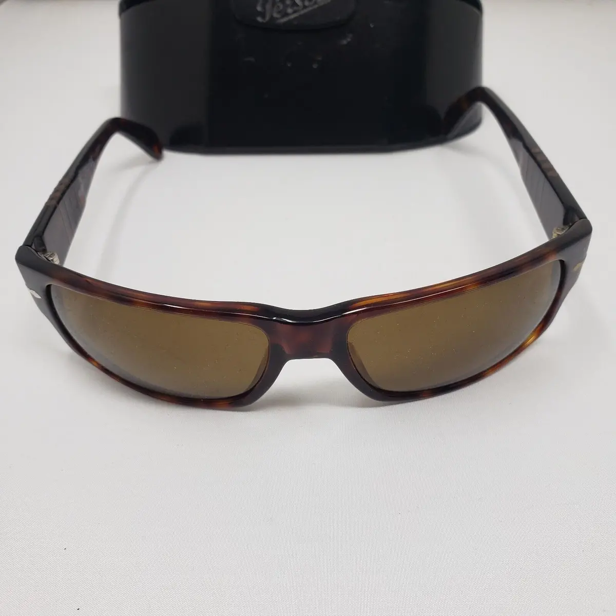Persol Polarized Havana Brown Sunglasses 2720-S 24/47 Italy James Bond Size 57 1