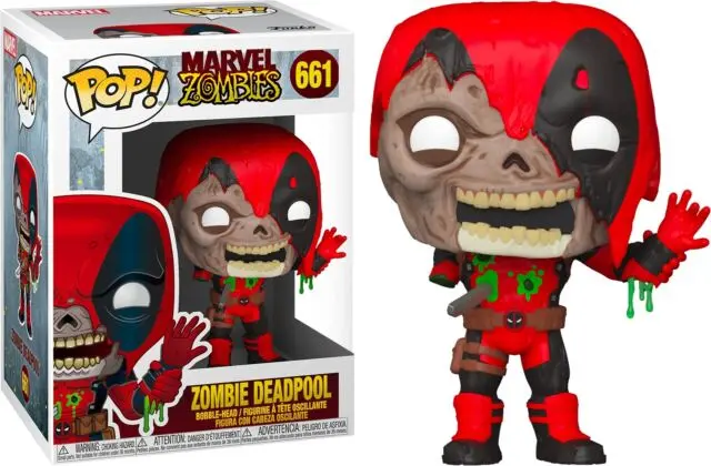 Funko Pop! Marvel #661 - Marvel Zombies - Zombie Deadpool Vinyl Figure Last One! 1
