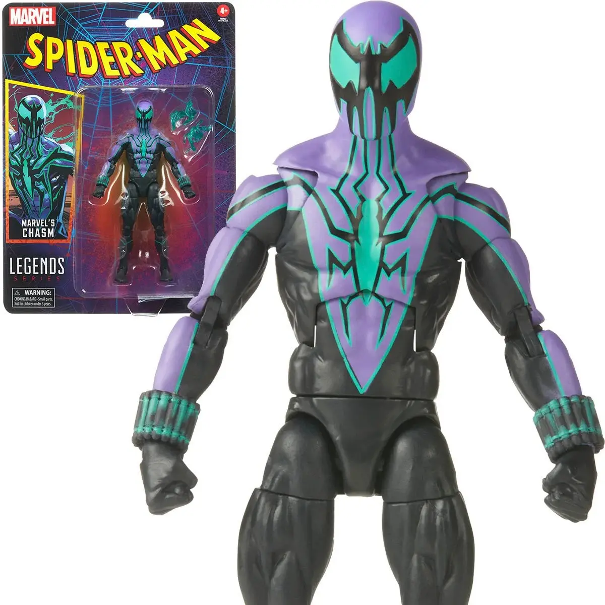 Marvel Legends Retro Collection - Spider-Man - Chasm Action Figure (F6568) 1