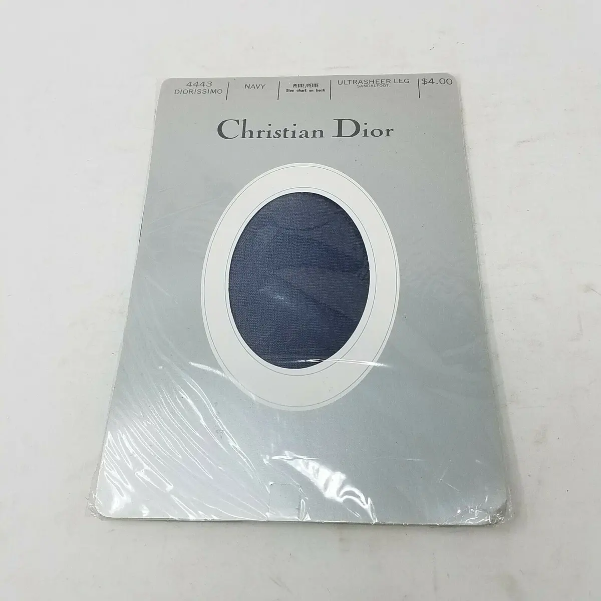 Christian Dior Diorissimo Sheer Pantyhose Nylons Stockings Womens Petites Usa 1
