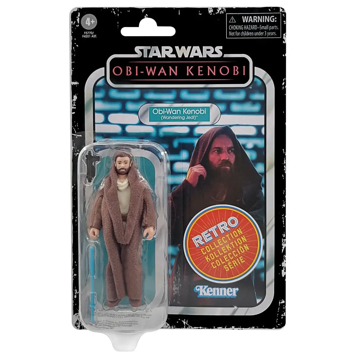 Kenner - Star Wars Retro Collection - Obi-Wan Kenobi: Obi-Wan Kenobi (Wandering Jedi) Figure (F5770) 2