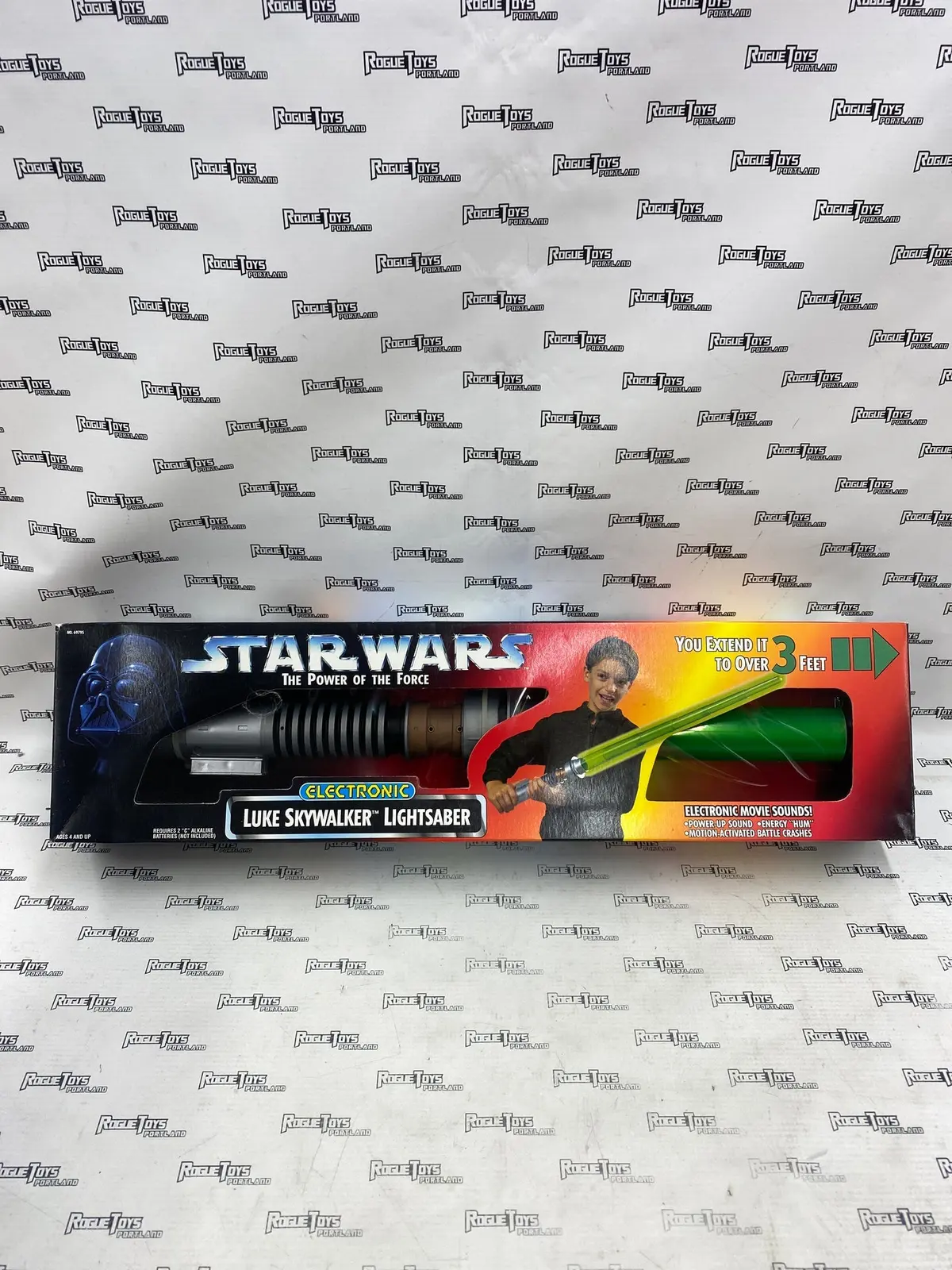 Star Wars Potf Electronic Luke Skywalker Lightsaber 1