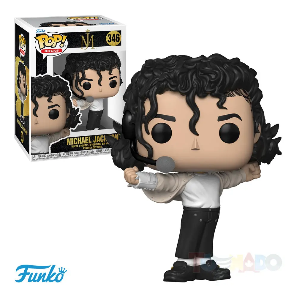 Funko Pop! Rocks #346 - Mj - Michael Jackson (Superbowl) Vinyl Figure (67403) 1