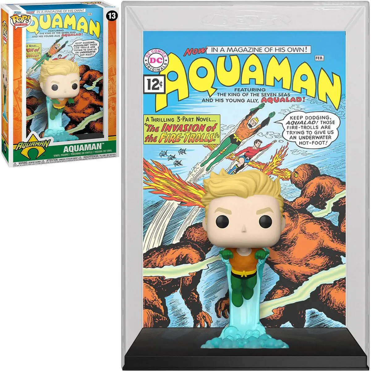 Funko Pop! Comic Covers #13 - Aquaman - Aquaman Vinyl Figure (67404) 1