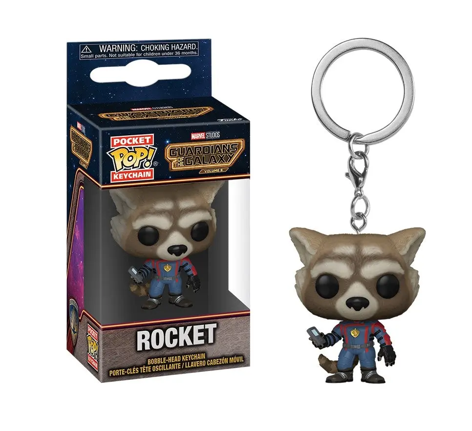 Funko Pocket Pop! Keychain - Guardians Of The Galaxy Vol. 3 - Rocket (67501) Last One! 1