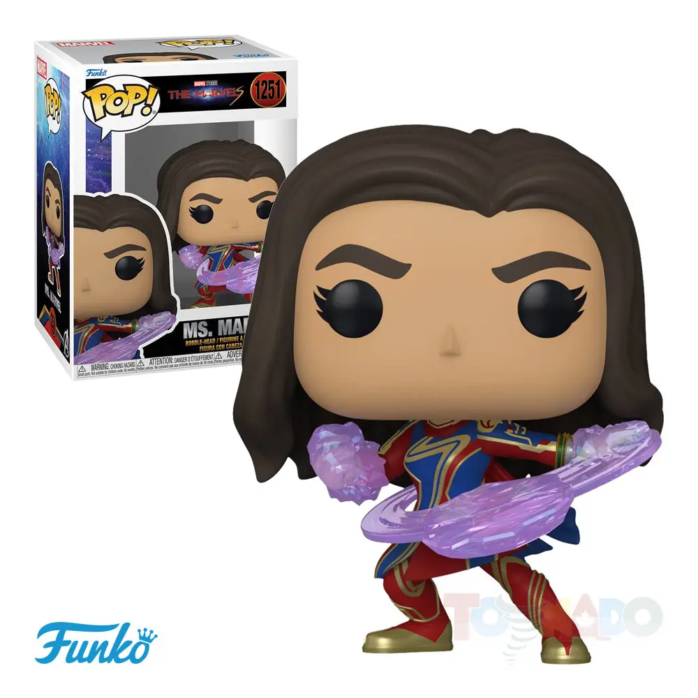 Funko Pop! Marvel #1251 - The Marvels - Ms. Marvel Vinyl Figure (67597) 1