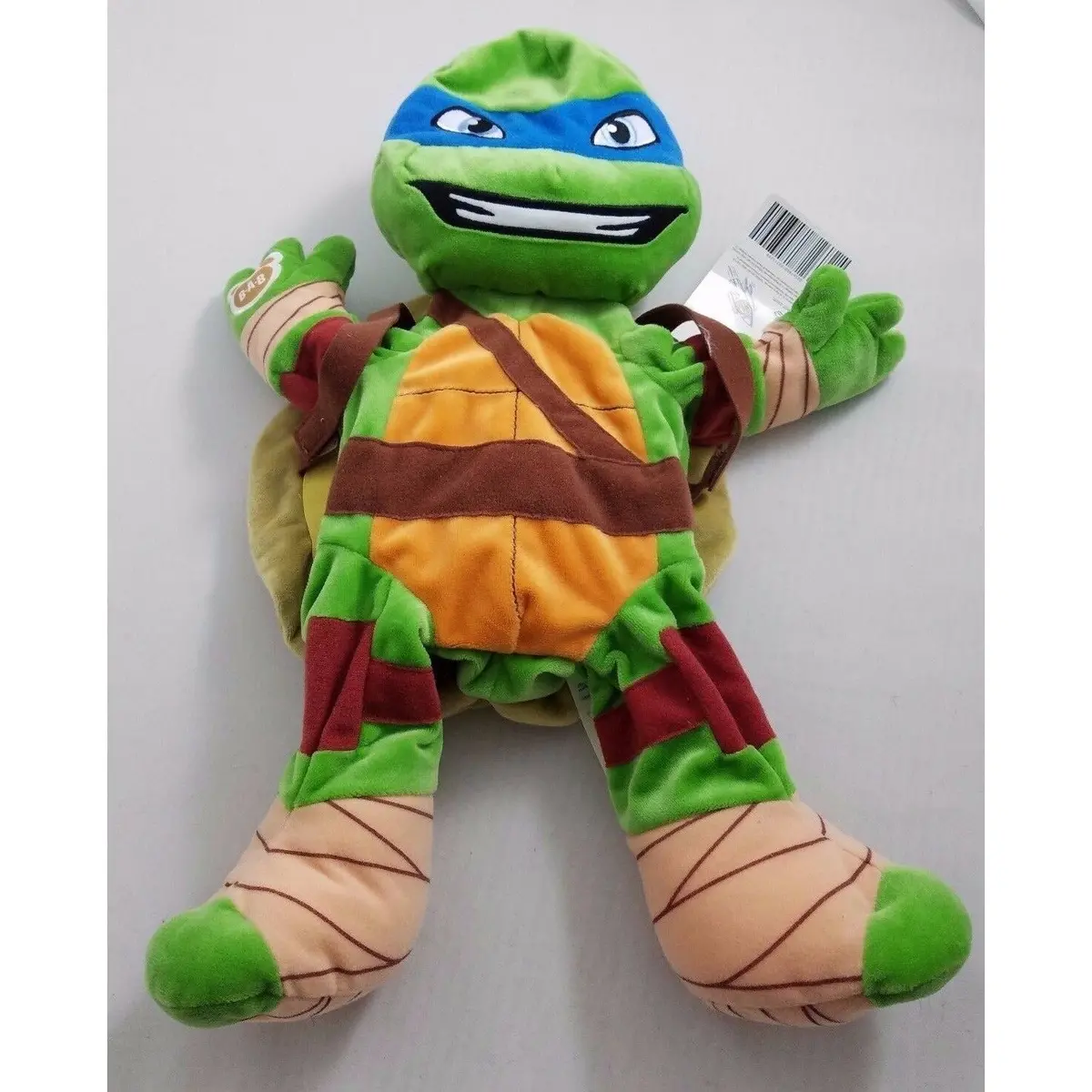 Build A Bear Teenage Mutant Ninja Turtles Leo Leonardo Flip Face Unstuffed Toy 1