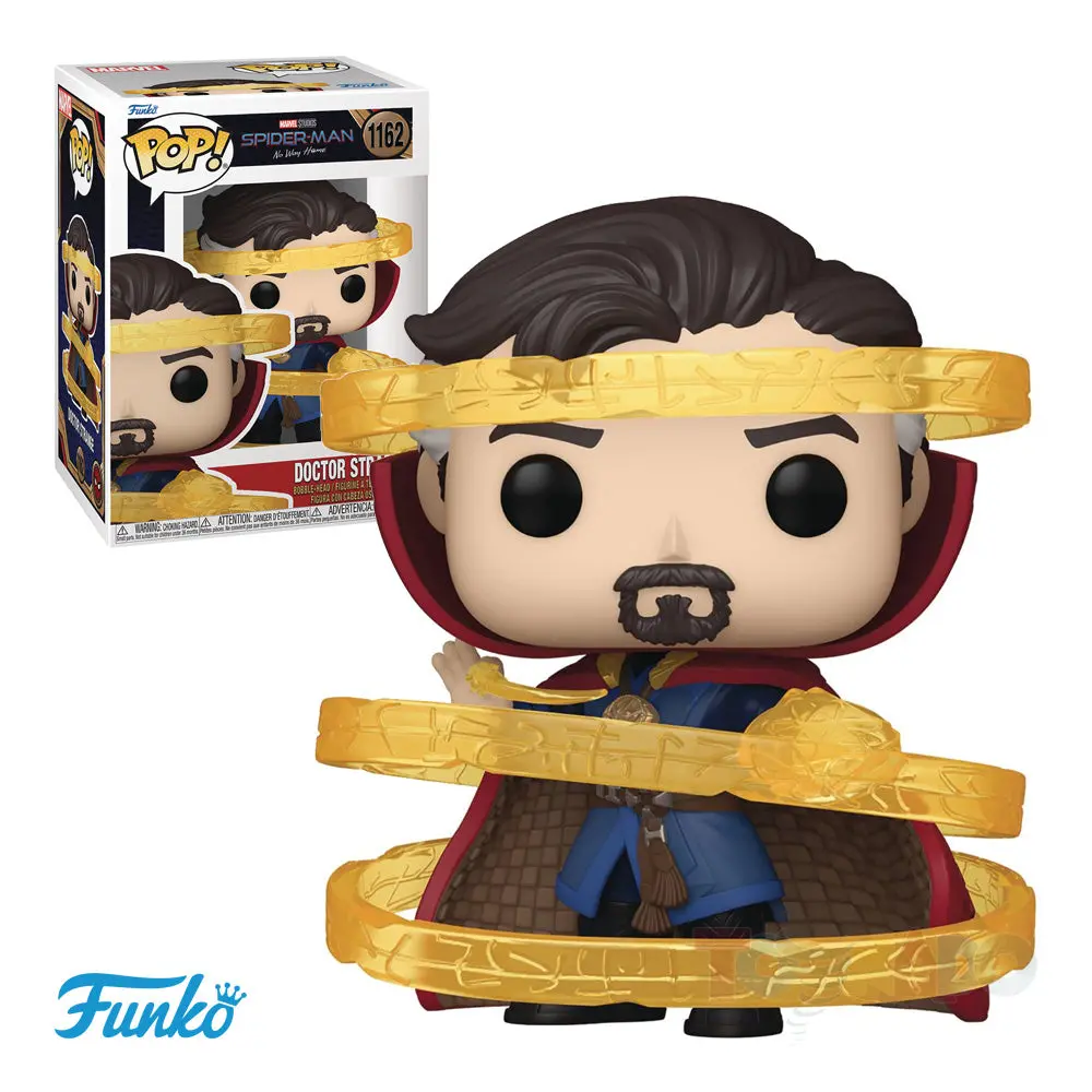 Funko Pop! Marvel #1162 - Spider-Man: No Way Home - Doctor Strange (Spell) Vinyl Figure (67603) Low Stock 1