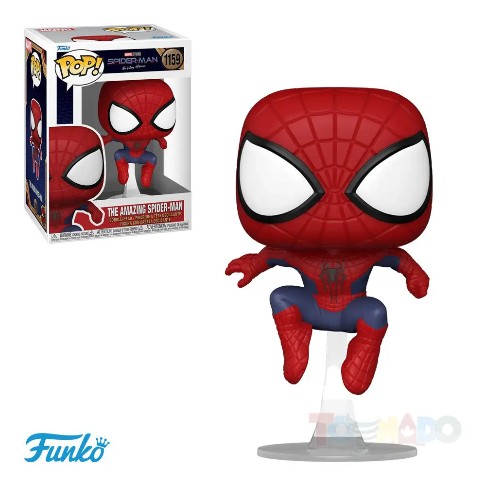 Funko Pop! Marvel #1159 - Spider-Man: No Way Home - The Amazing Spider-Man Vinyl Figure (67608) Low Stock 1