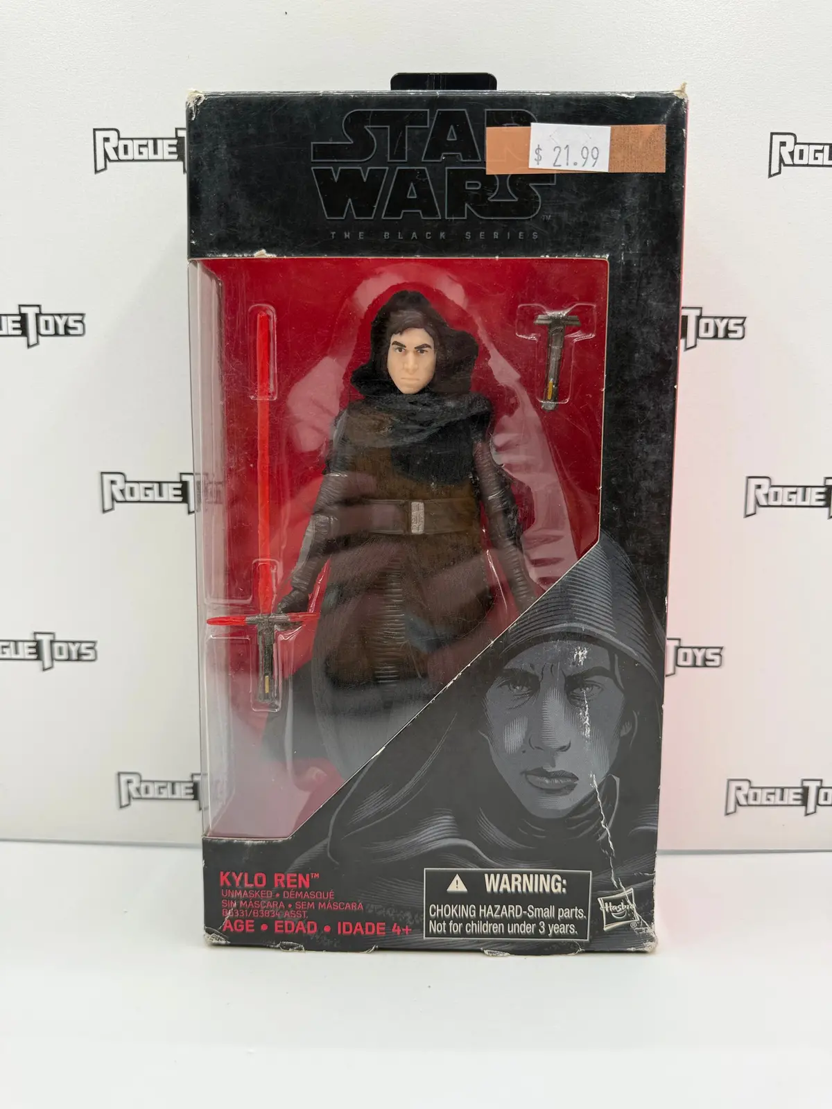 Hasbro Star Wars The Black Series Kylo Ren (Unmasked) 1