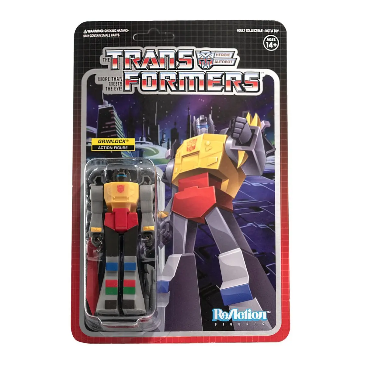 Super7 Reaction Figures - Transformers - Grimlock Action Figure (80676) Low Stock 1