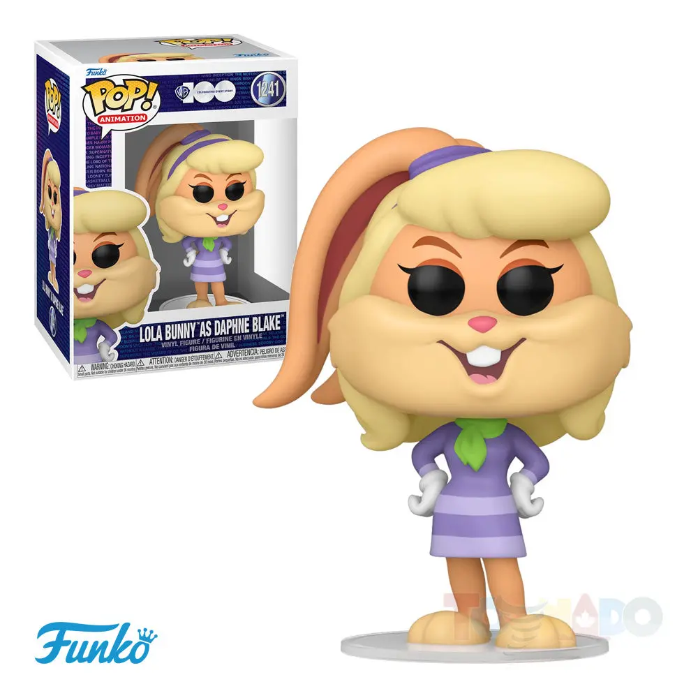 Funko Pop! Animation #1241 - Looney Tunes X Scooby-Doo - Lola Bunny As Daphne Blake Vinyl Figure (69426) 1