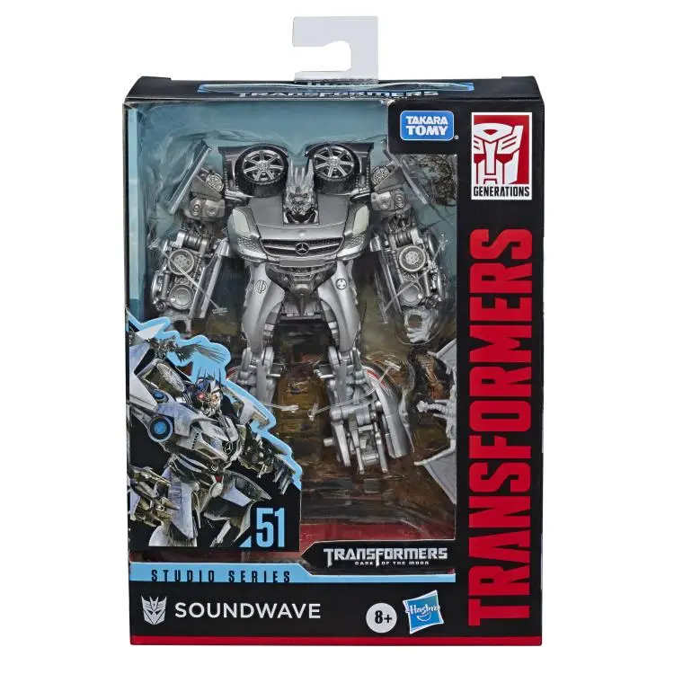 Transformers - Studio Series #51 - Dark Of The Moon - Deluxe Class - Soundwave Action Figure (E7197) 1