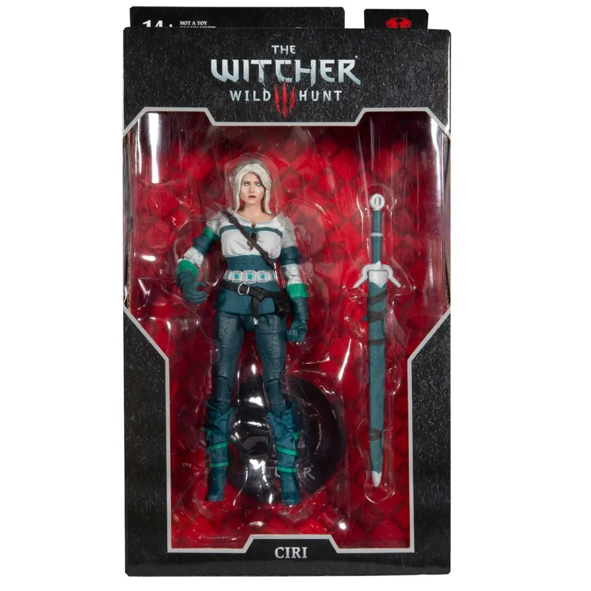 Mcfarlane Toys - The Witcher Iii: Wild Hunt - Ciri (Elder Blood) Action Figure Low Stock 1