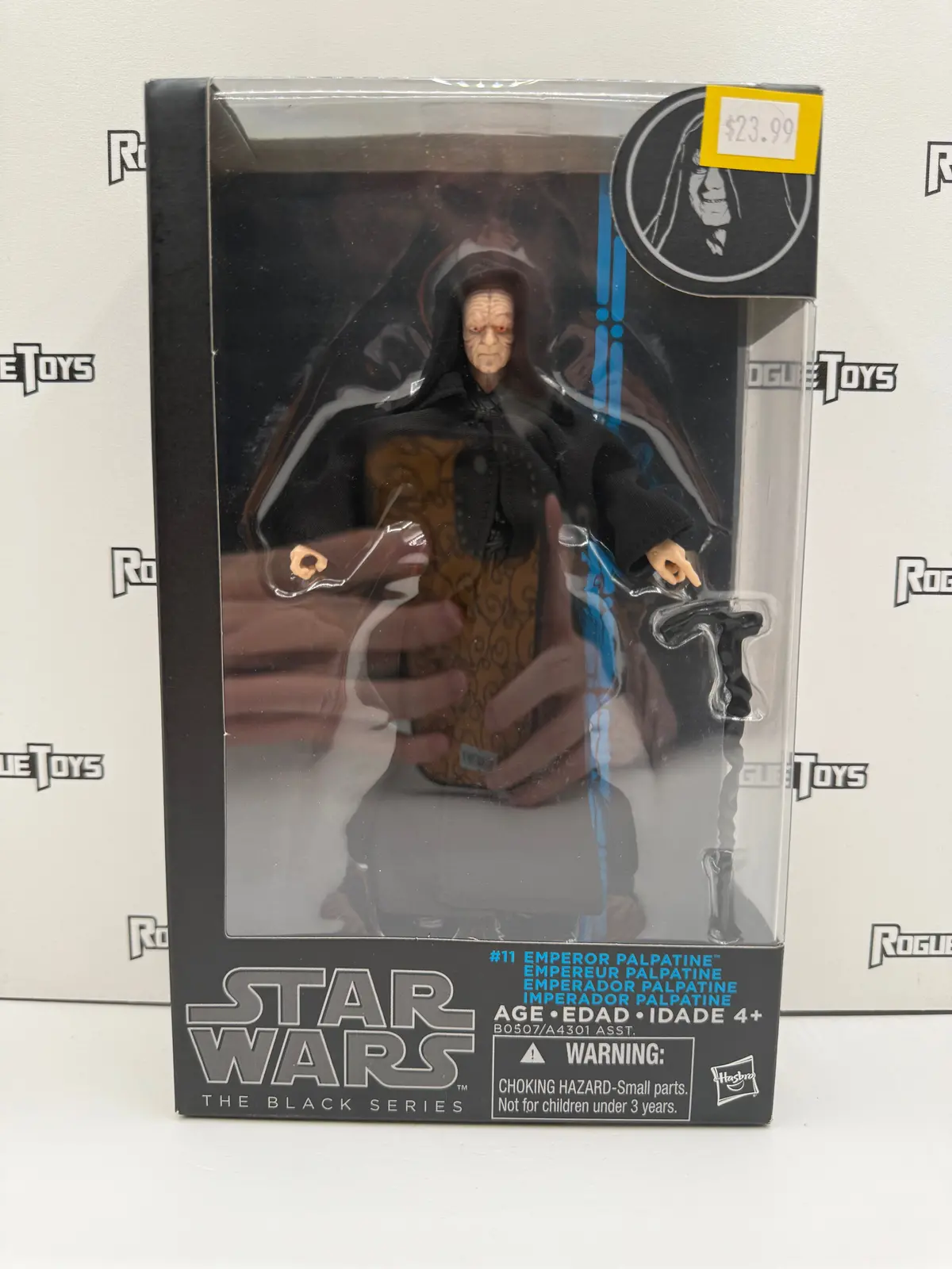 Hasbro Star Wars The Black Series Blue Line #11 Emperor Palpatine 1