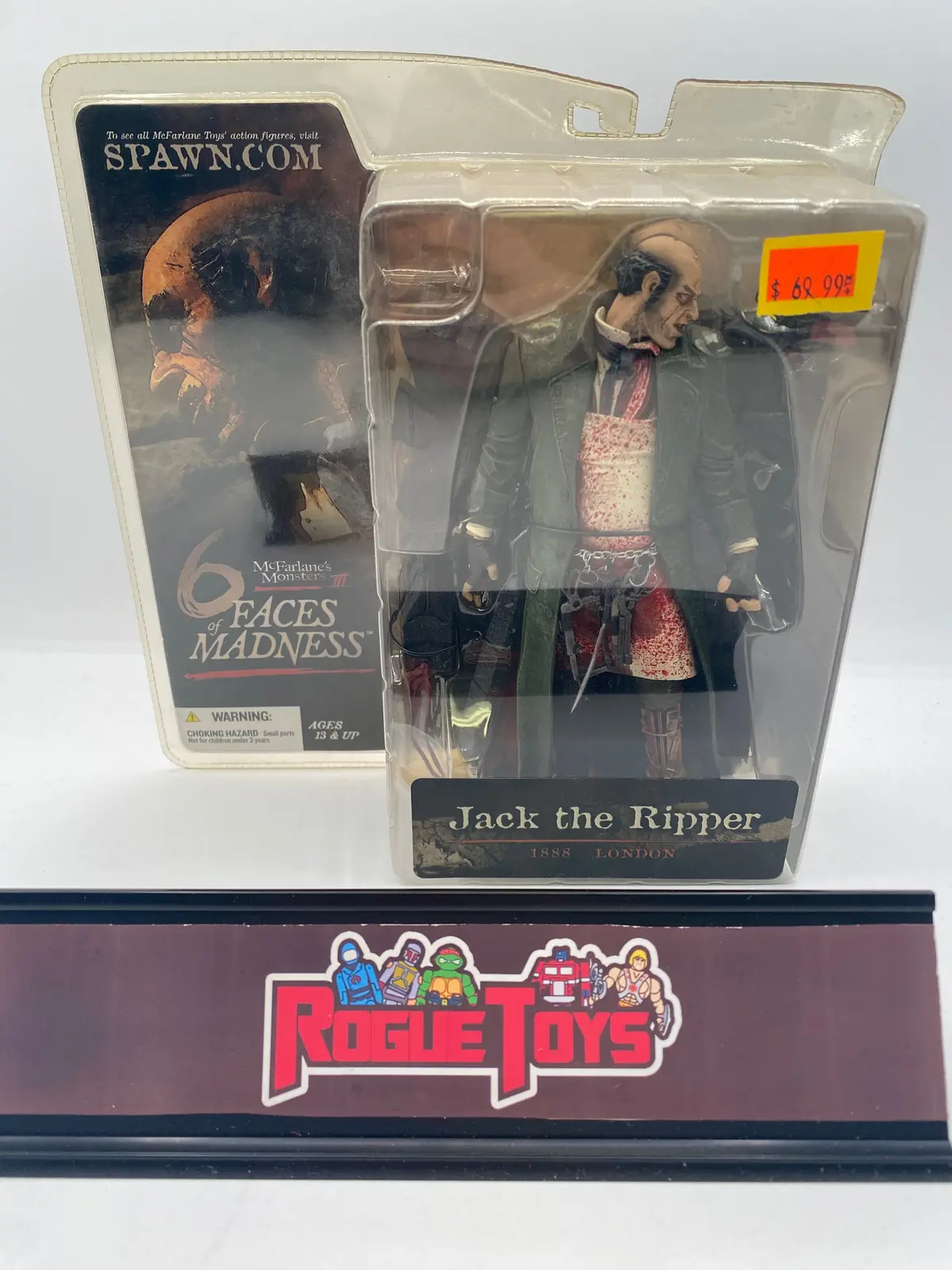 Mcfarlane Toys Mcfarlane’S Monsters Iii 6 Faces Of Madness Jack The Ripper 1