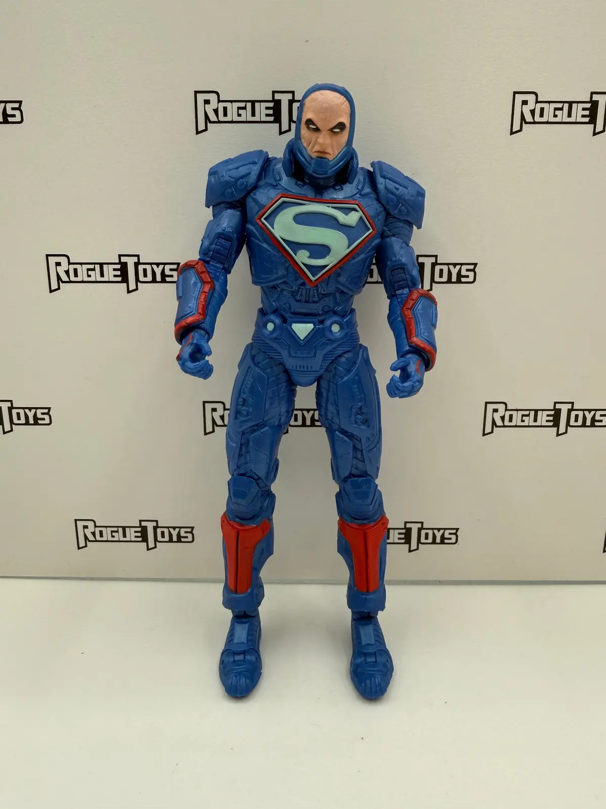 Mcfarlane Toys Dc Multiverse Lex Luthor Blue Powersuit The Darkseid War 1