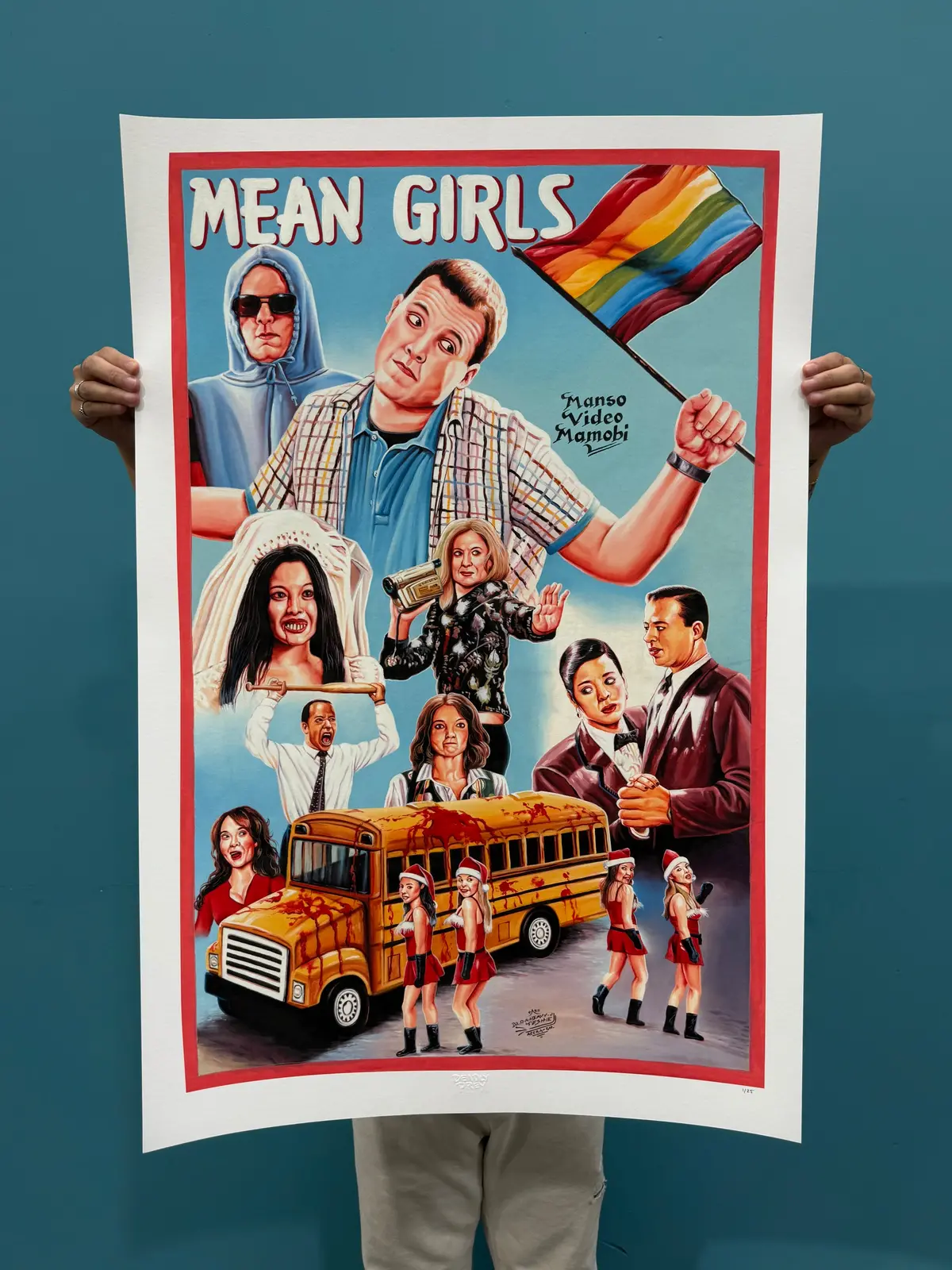 Mean Girls - Limited Edition Archival Giclée Print From Static Medium By Heavy J (Signed By Daniel Franzese!) 1