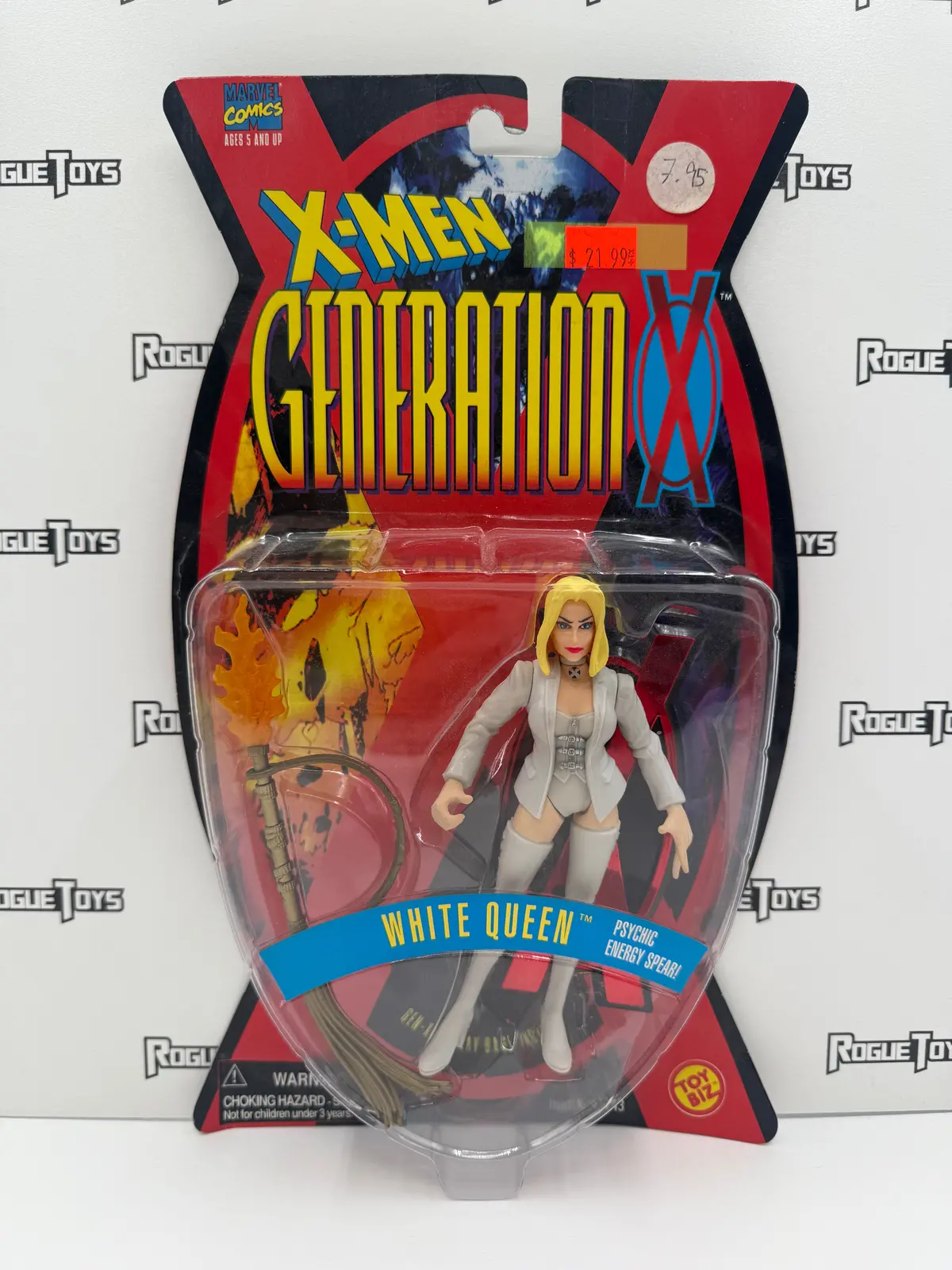 Toybiz Marvel Comics X-Men Generation X White Queen (Psychic Energy Spear!) 1