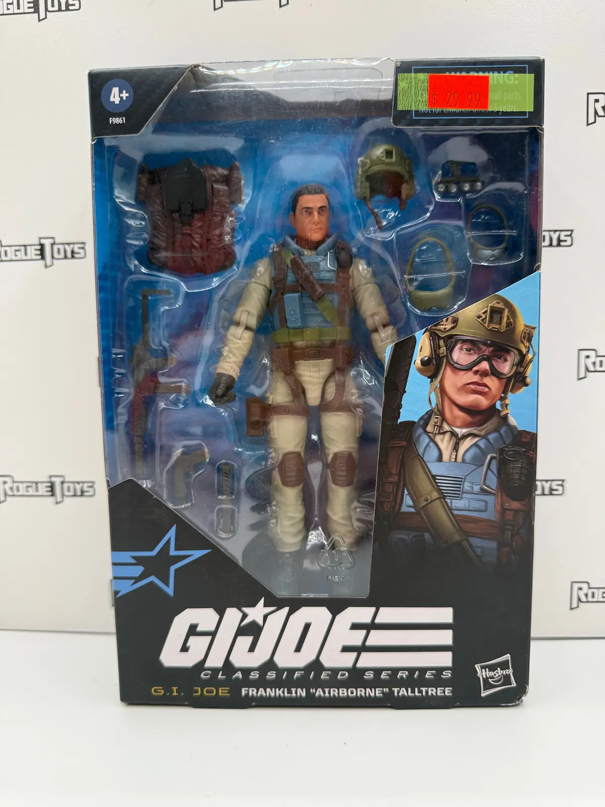 Hasbro G.I. Joe Classified Series G.I. Joe Franklin “Airborne” Talltree 1