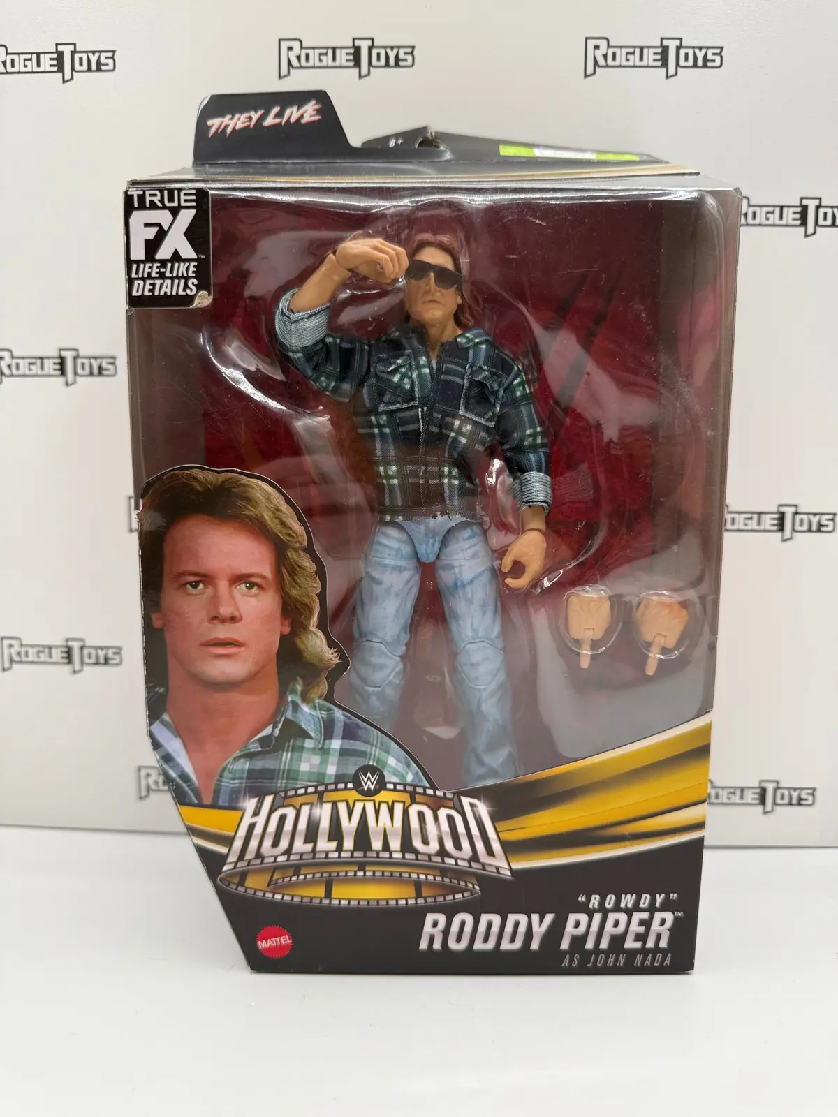Mattel Wwe Elite Collection Hollywood Series 1 Rowdy Roddy Piper As John Nada (Walmart Exclusive) 1