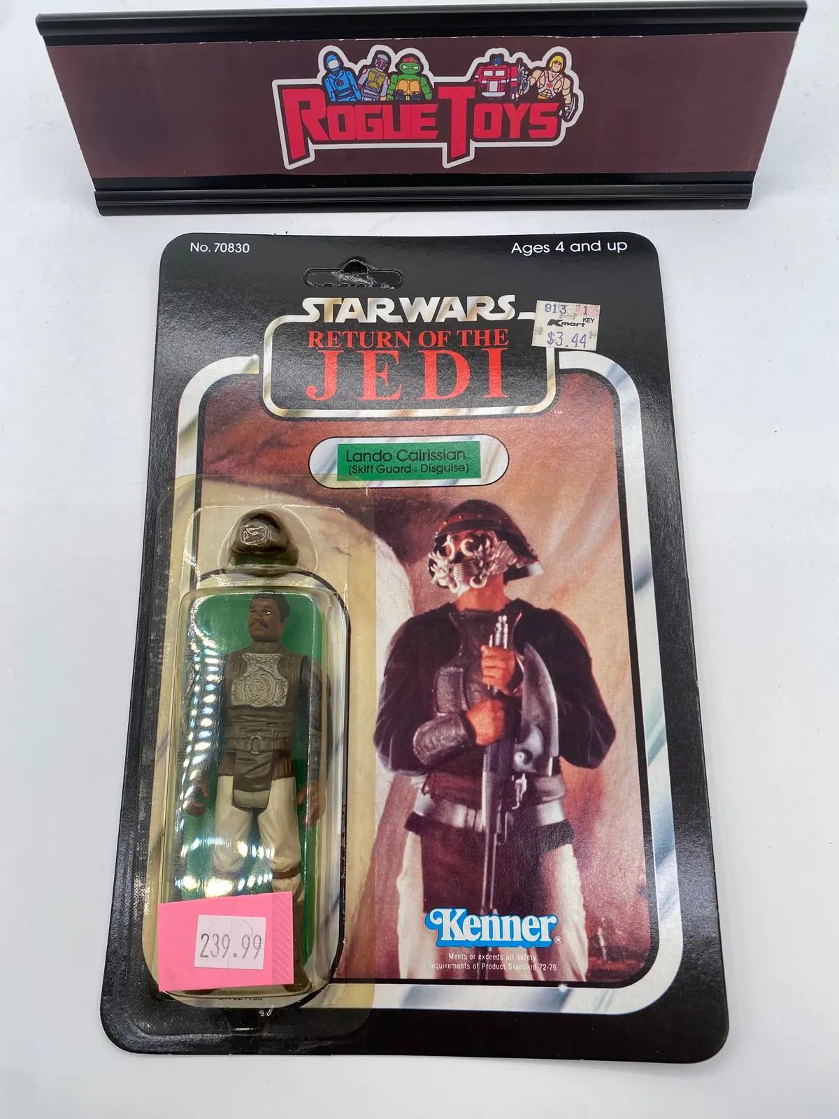 Kenner 1983 Star Wars: Return Of The Jedi Lando Calrissian (Skiff Guard Disguise) 1