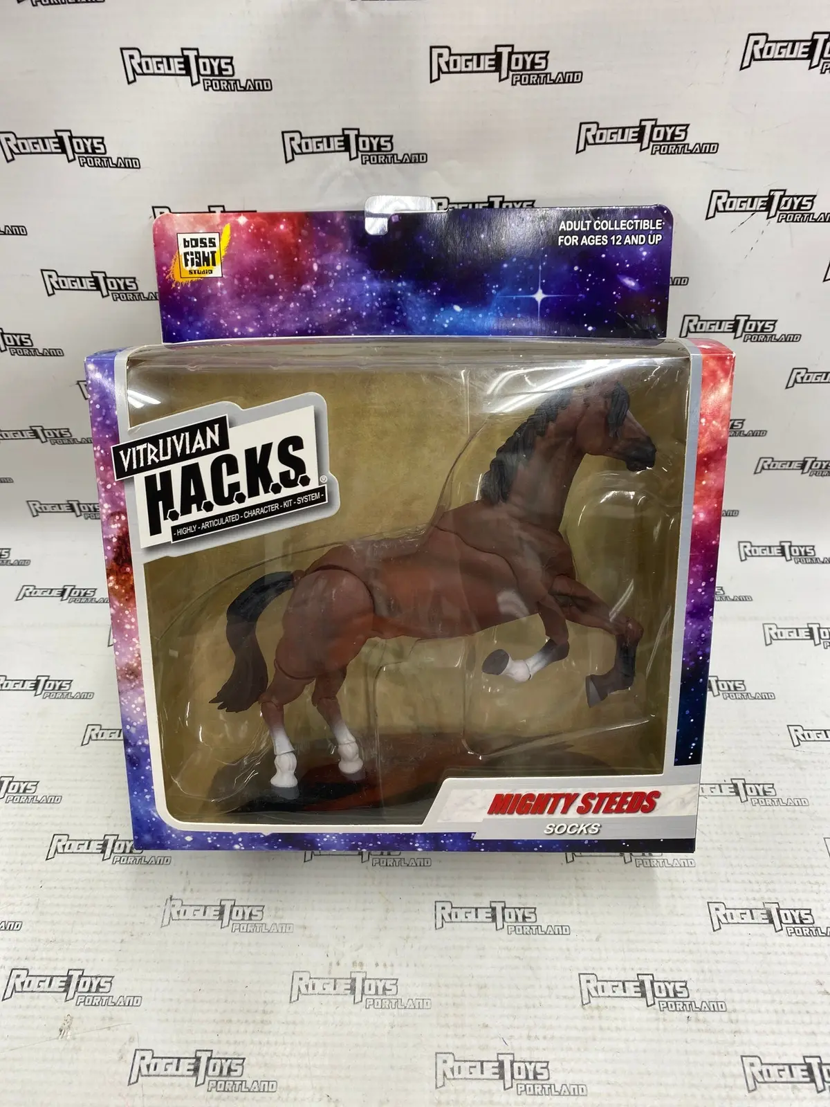 Boss Fight Studios Vitruvian H.A.C.K.S. Mighty Steeds Socks 1