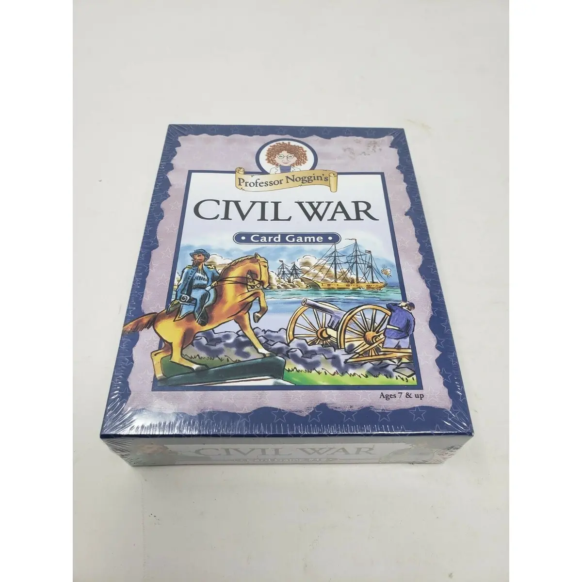 Professor Noggin's Civil War Card Game History Educational Homeschooling New Nos 1