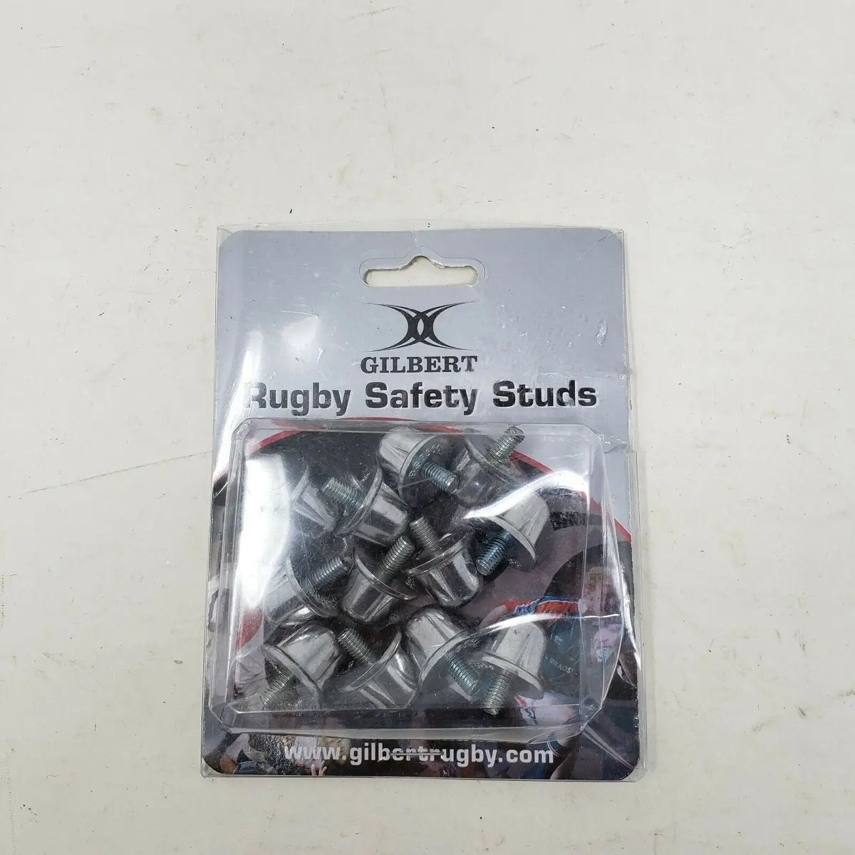 Gilbert Rugby Safety Studs Shoes Vintage Aluminum 15Mm Pk Taiwan 29352S 0002 Nos 1