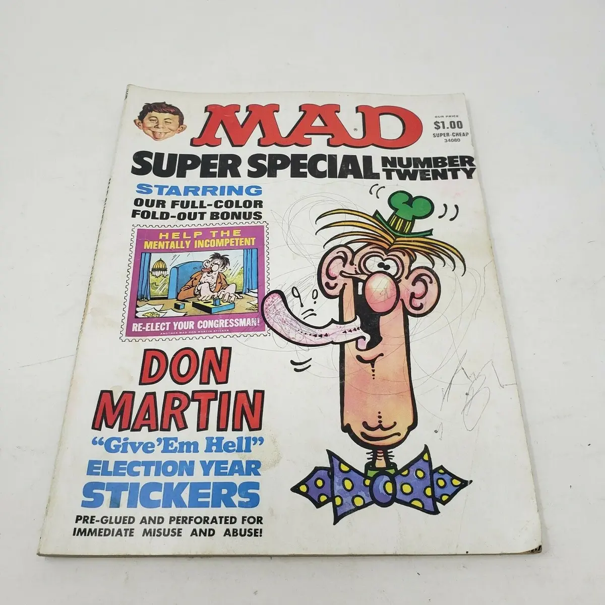 Mad Magazine Special Number 20 Vintage Don Martin 1976 1970S Vintage Comics 1
