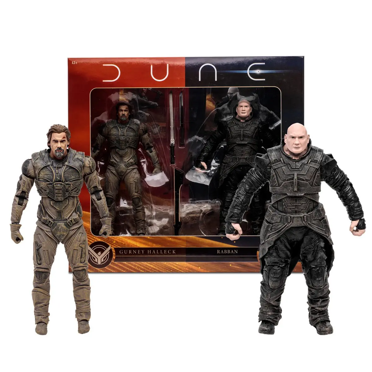 Mcfarlane Toys - Dune 2 - Gurney Halleck And Rabban 2-Pack Action Figures (10677) Low Stock 1