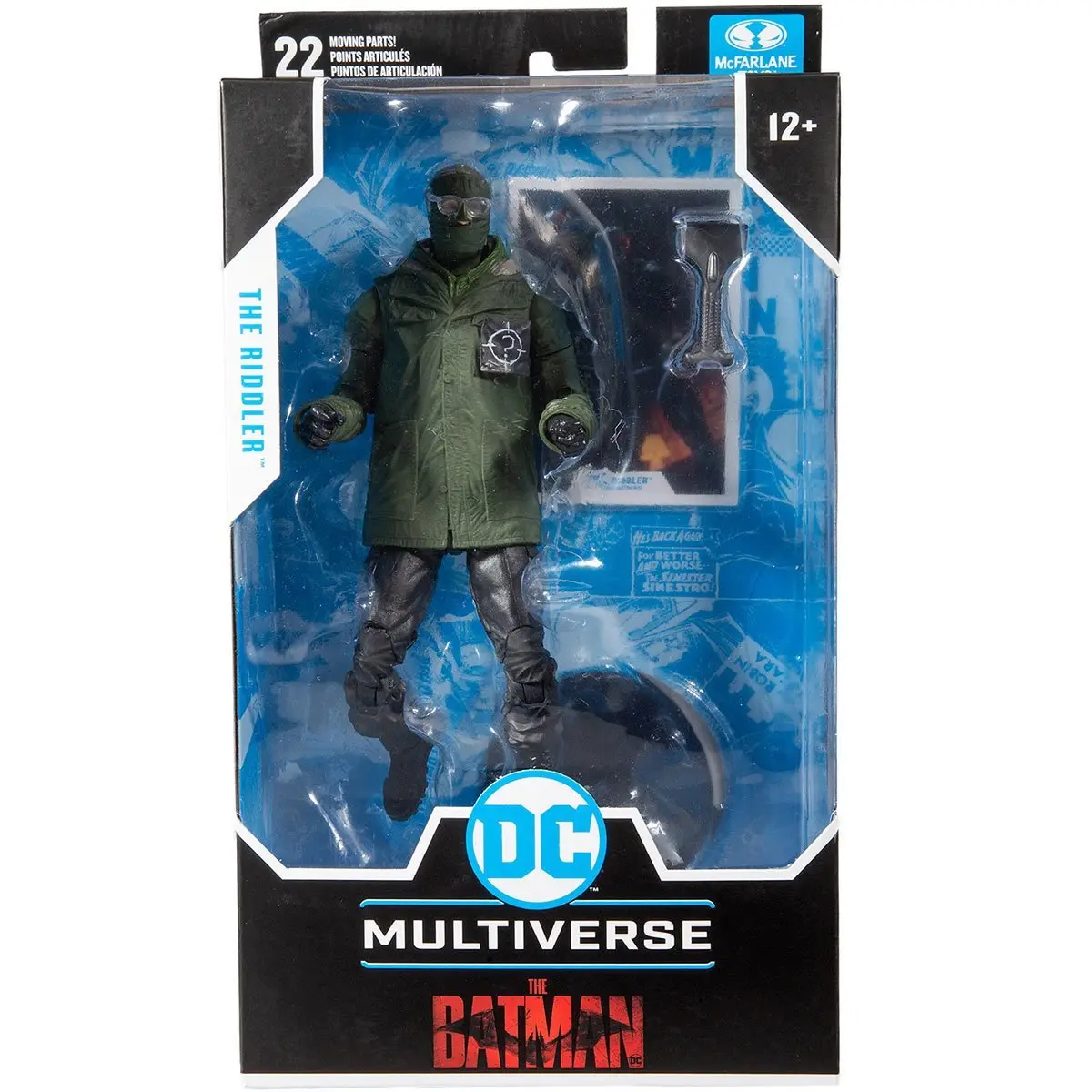 Mcfarlane Toys - Dc Multiverse - The Batman (2022 Movie) The Riddler 7-Inch Action Figure (15077) Last One! 1