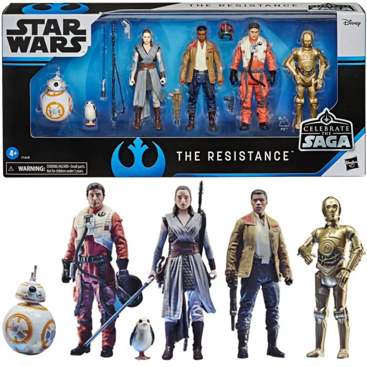Star Wars - Celebrate The Saga - The Resistance 5-Pack Action Figure (F1419) 1