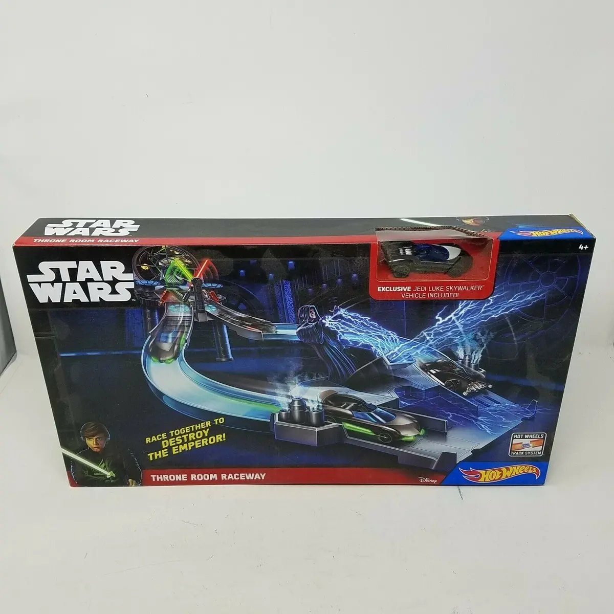 Hot Wheels Star Wars Throne Room Raceway Car Tracks System Cgn44 Exclusive Jedi 1