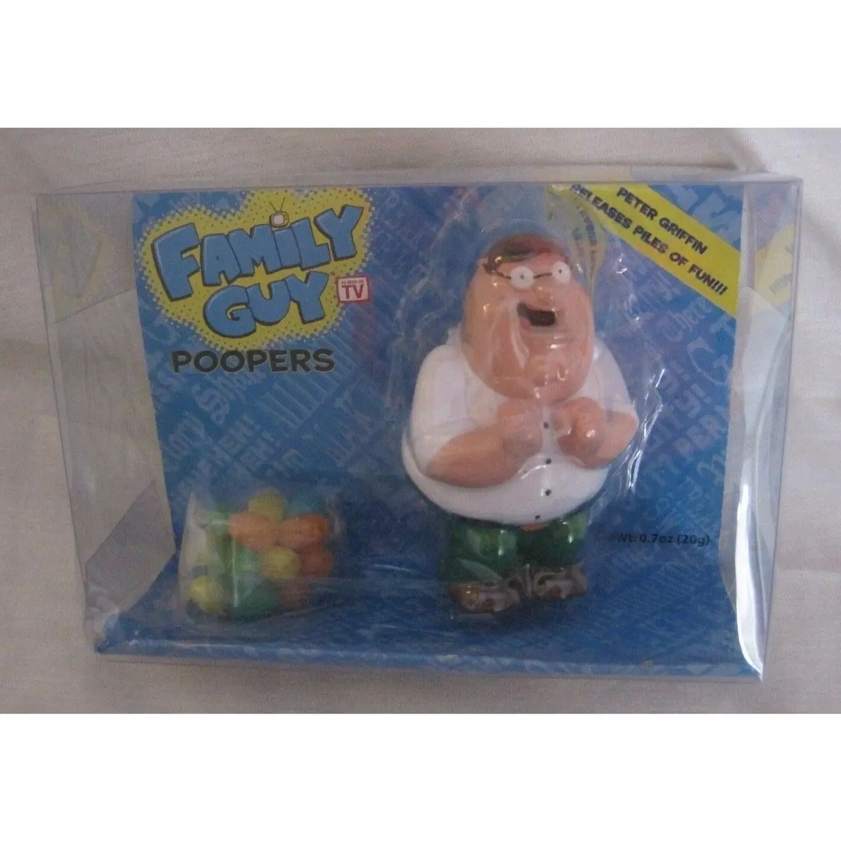 Family Guy Jelly Bean Candy Pooper Peter Griffin As Seen On Tv Pooping Toys Mini 1