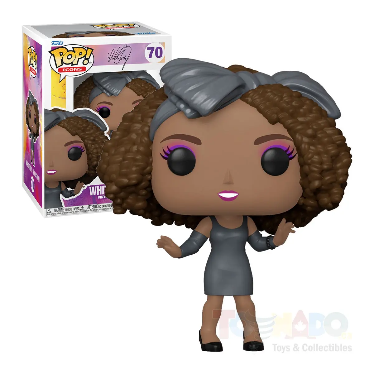 Funko Pop! Icons #70 - Whitney Houston Vinyl Figure Low Stock 1