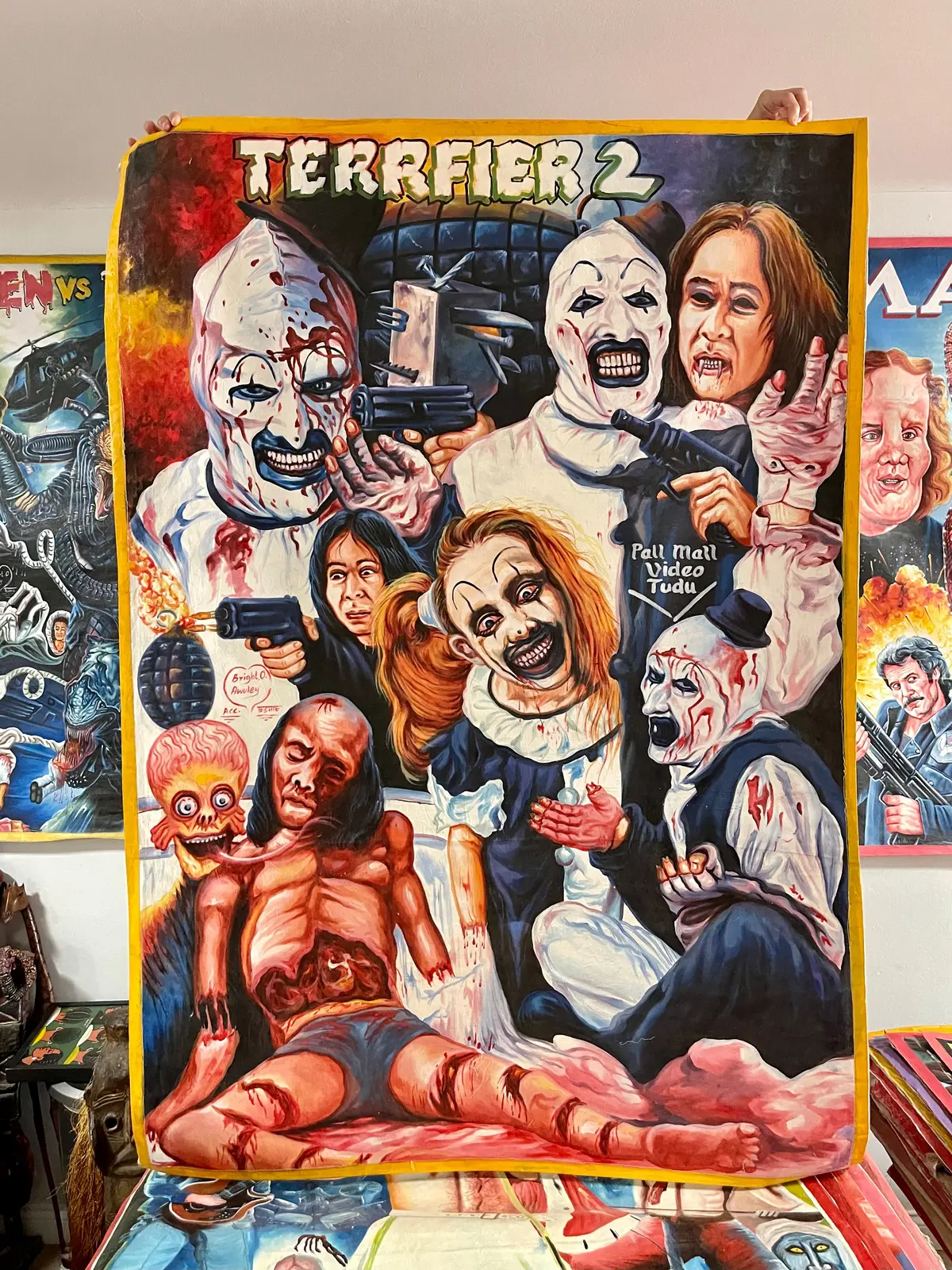 Terrifier 2 - Original Painting By Bright Obeng 1