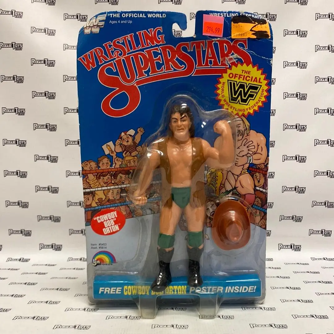 Ljn Toys Wwf Wrestling Superstars Cowboy Bob Orton 1