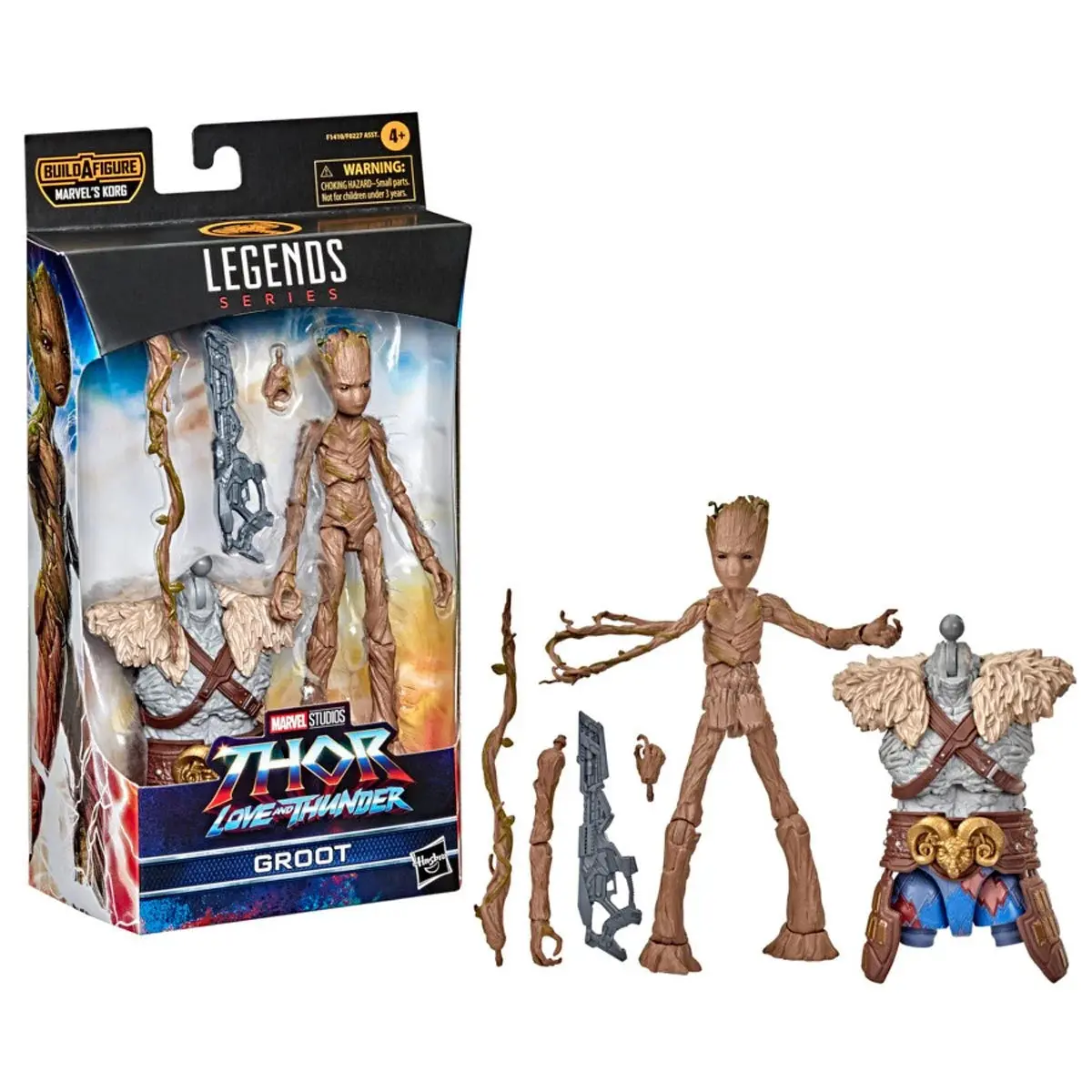 Marvel Legends Series - Thor: Love And Thunder - Korg Baf - Groot Action Figure (F1410) Last One! 1