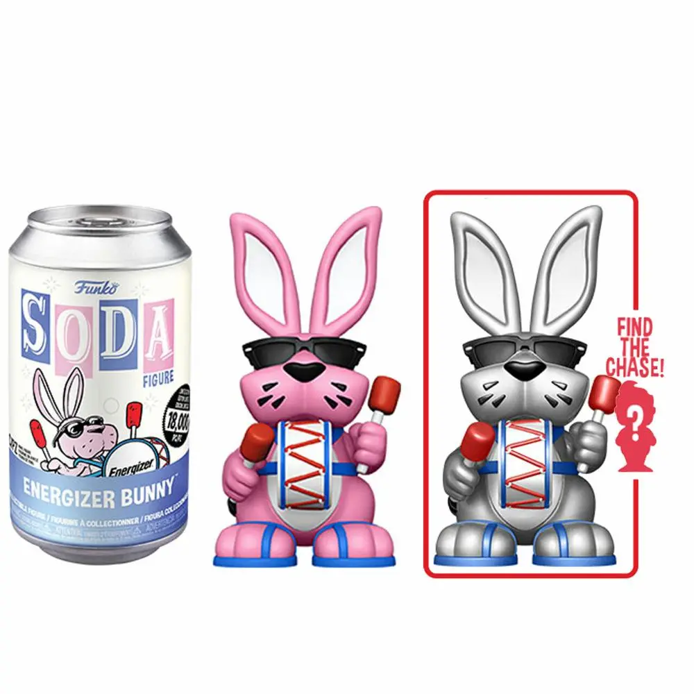 Funko Vinyl Soda - Energizer Bunny W/Possible Chase Vinyl Figure Low Stock 1