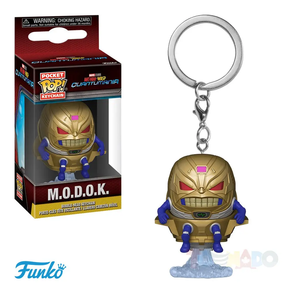 Funko Pocket Pop! Keychain: Marvel - Ant-Man And The Wasp: Quantumania - M.O.D.O.K. Bobblehead 70489 Low Stock 1